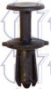 VW N90536901 Clip, trim/protective strip